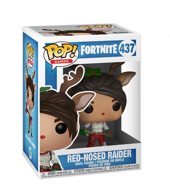 pop games fortnite red nose raider - funko pop fortnite red nose raider