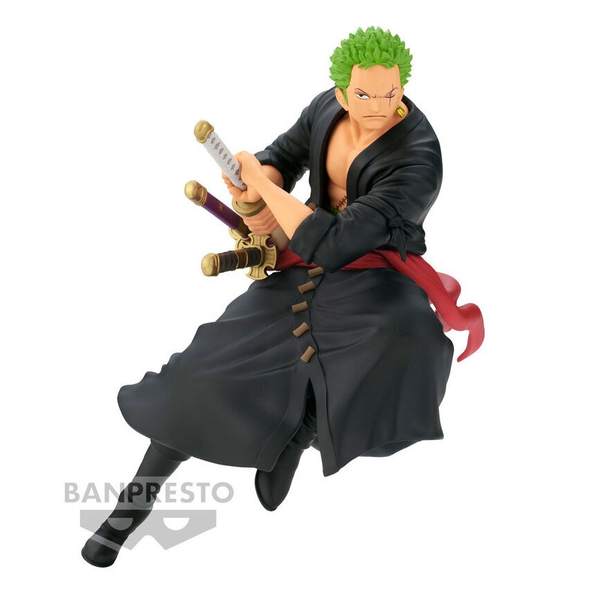  Bandai Anime Heroes - Pick Your Favorite One Piece Hero: Monkey  D Luffy, Roronoa Zoro or Sanji Action Figures with 2 My Outlet Mall  Stickers (Monkey D Luffy) : Toys & Games